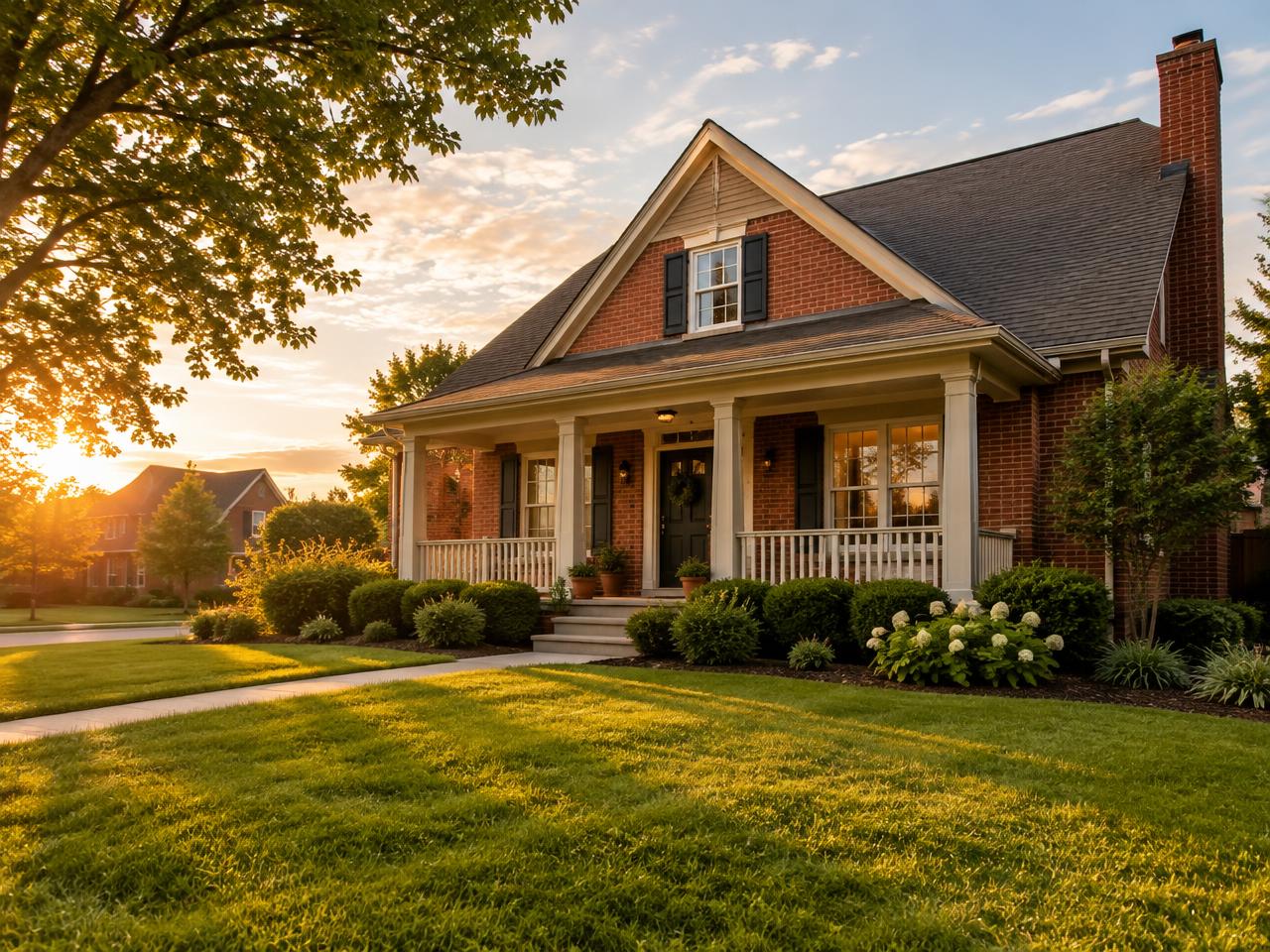 House we bought for cash at golden hour